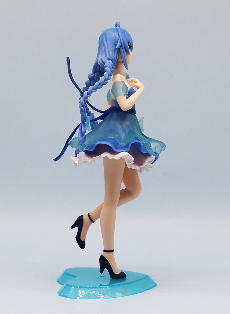 هالامودو الجني ساحر فتاة أنيمي شكل PVC الجمع دمية جني سطح المكتب عرض زينة عيد ميلاد هدية للفتيان والبنات 20 سم - Image 5