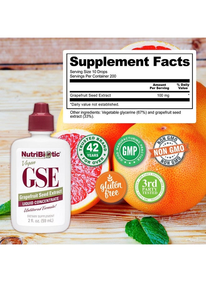 Nutribiotic - Gse Liquid Concentrate, 2 fl oz liquid - Image 5