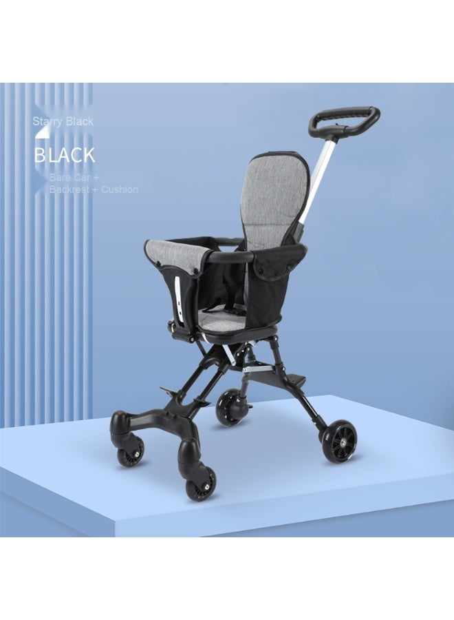 LumiArk Wholesale Children's Stroller: Comfortable, Lightweight, and Foldable 4-Wheel Baby Pushchair