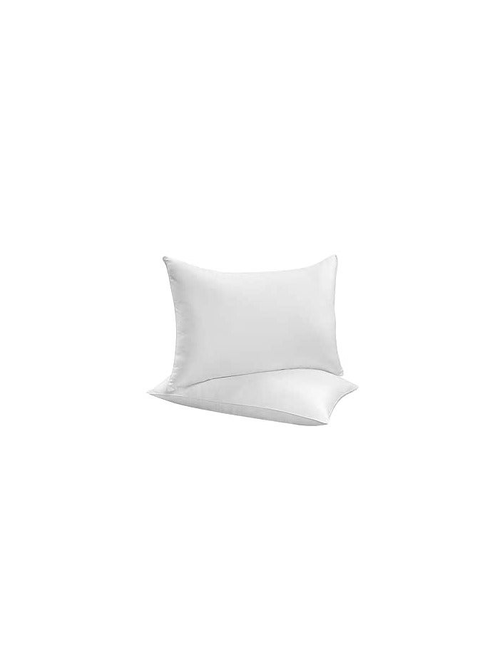 Premium Luxury Pillow with High-Quality Microfibers for Ultimate Comfort and Support Bed Pillow Size 75x50 (2 Piece)  - Image 1