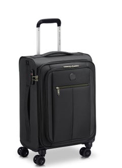 DELSEY Pin Up 6 Double wheel luggage cabin trolley suitcase 55cm, 2.3kg, 37L, Small - black  - Image 2