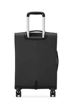 DELSEY Pin Up 6 Double wheel luggage cabin trolley suitcase 55cm, 2.3kg, 37L, Small - black  - Image 4
