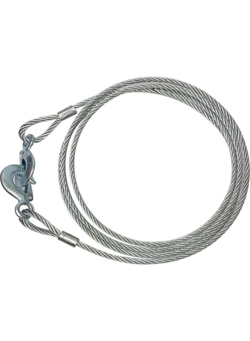 4-meter car towing cable with a load capacity of 5000 kg - Image 1