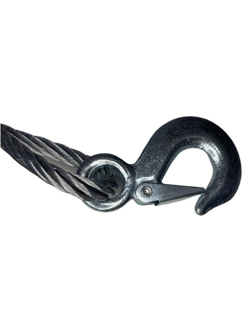 4-meter car towing cable with a load capacity of 5000 kg - Image 2
