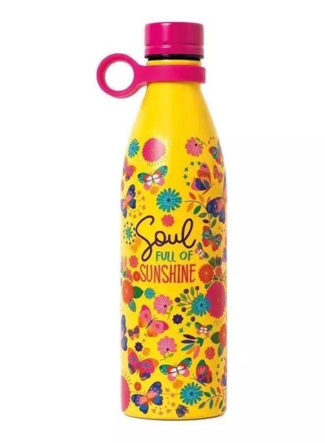 Legami Hot & Cold Vacuum Bottle 800 ML Butterfly - Image 1