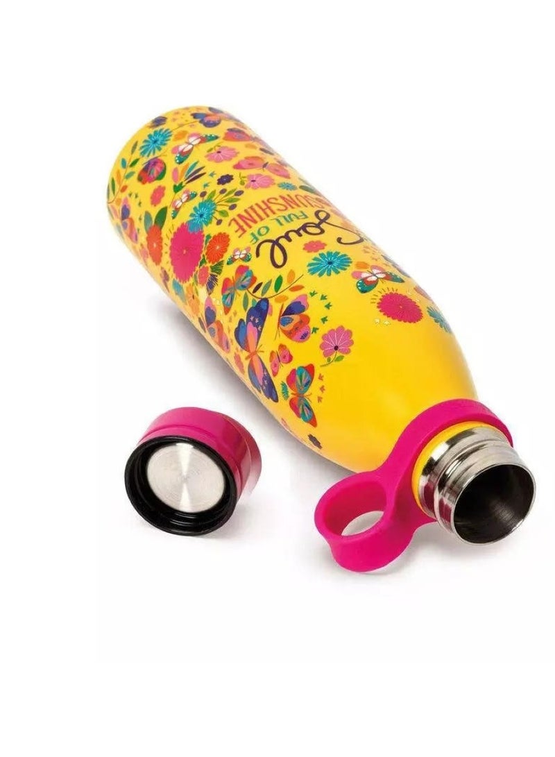 Legami Hot & Cold Vacuum Bottle 800 ML Butterfly - Image 3