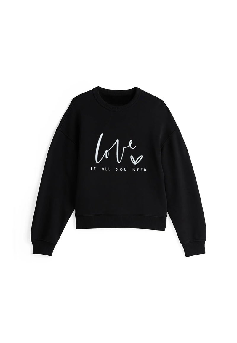 KOTTY Women Full Sleeve Round Neck Pinted Sweatshirt - Image 4