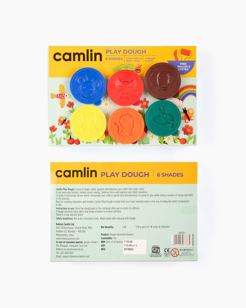 Camlin Camel Creative Dough - 6 Shades (Multicolor) - Image 5