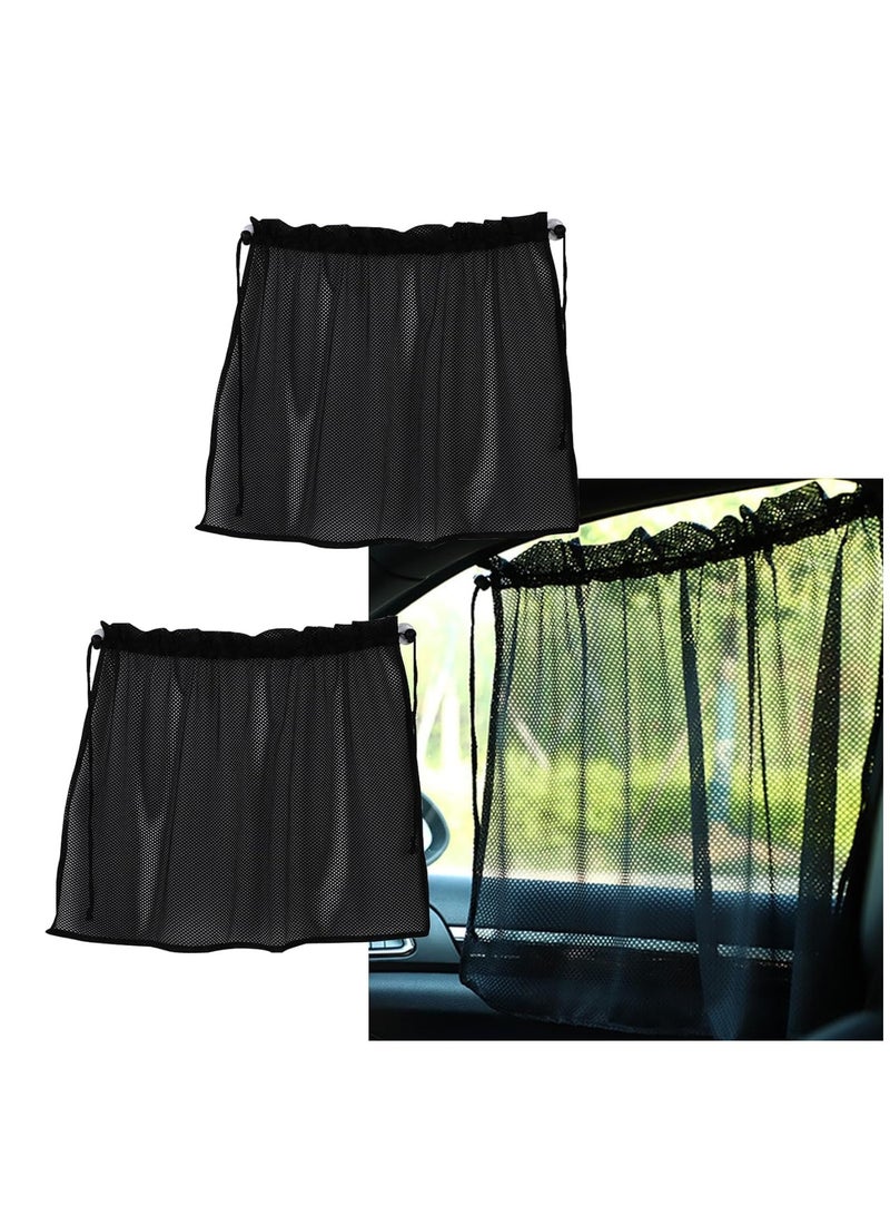 KASTWAVE 4Pcs Car Window Shades, Car Window Sun Shades for Side Window, Car Window Blackout Shades, Car Priavcy Curtains, Car Camping and Napping Curtains, for Car Camping, Napping, Cloth Changing - Image 1