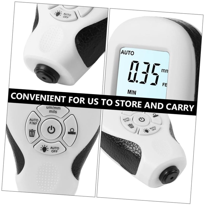 3 Pcs Professional Digital Display Electronic Car Paint Tester Material - Image 2