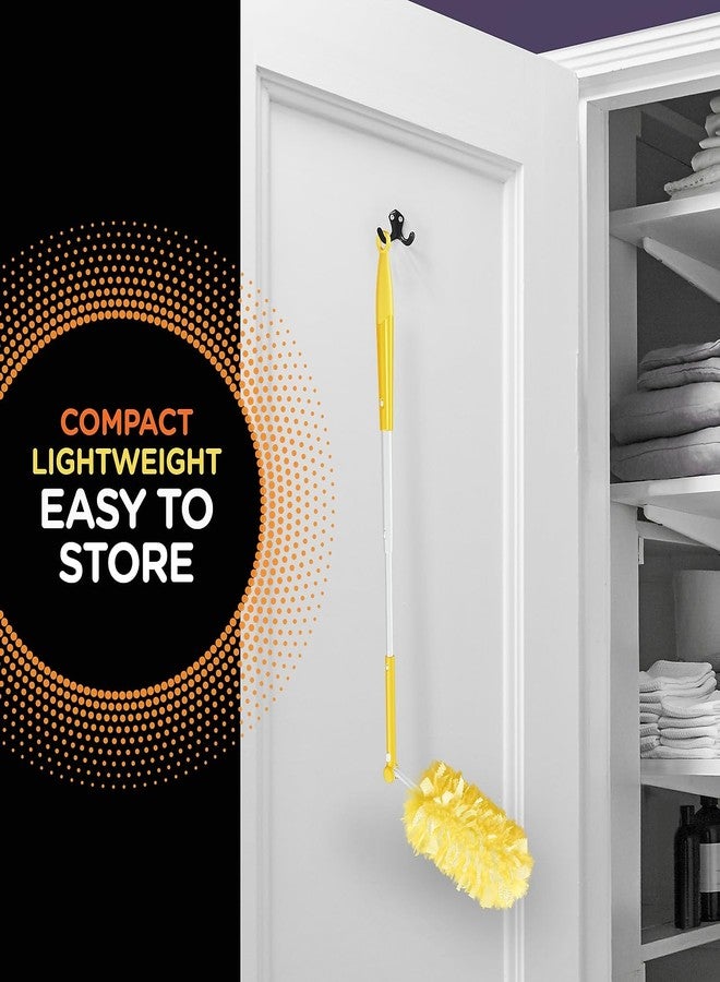 Swiffer Heavy Duty Dusters with Super Extender Handle, 6 Ft Handle, 1 Handle/4 Dusters, 4/Carton - Image 5