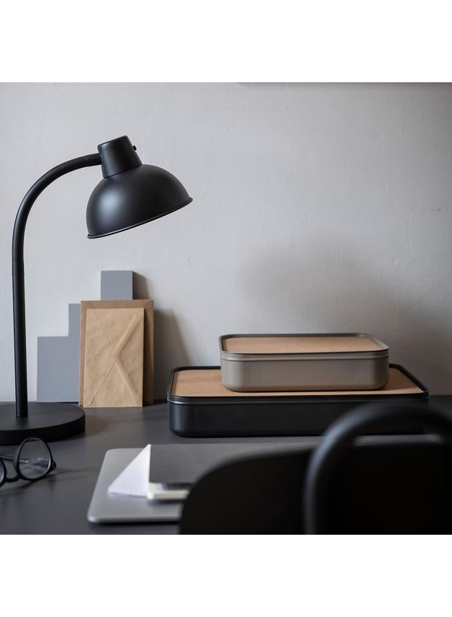 Zaboon Box With Compartments, Dark Grey-Beige, 24X18X6 Cm - Image 3