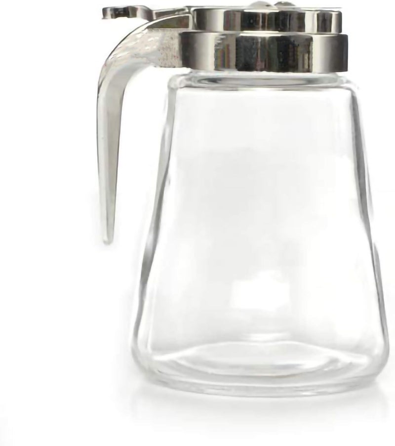 Bonita Home Glass Bottle Syrup Pitcher Honey Maple Syrup Dispenser Retracting Spout 12 oz - Image 3