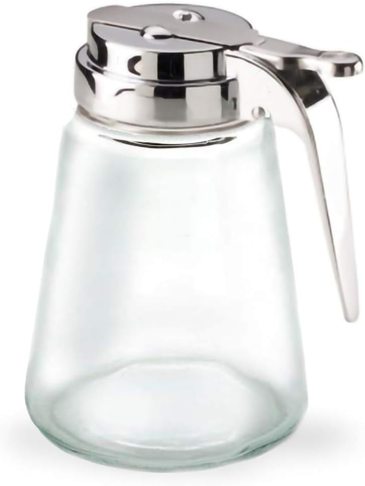 Bonita Home Glass Bottle Syrup Pitcher Honey Maple Syrup Dispenser Retracting Spout 12 oz - Image 5