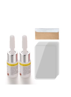 SYOSI Windshield Crack Repair Kit, 2Pcs White Windscreen Repair Kit, Repair Fluid Kit, Car Windshield Kits DIY Cars Window Tools, Glass Corrector Set, Crack Repairing, Nicks for Car  - Image 1
