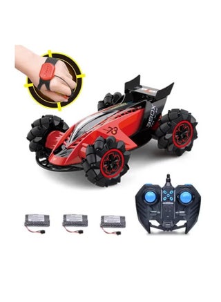 Rc Stunt Drift Car For Kids – 360° Spinning & Drifting With Hand Gesture & Watch Control, Led Lights & Special Effects