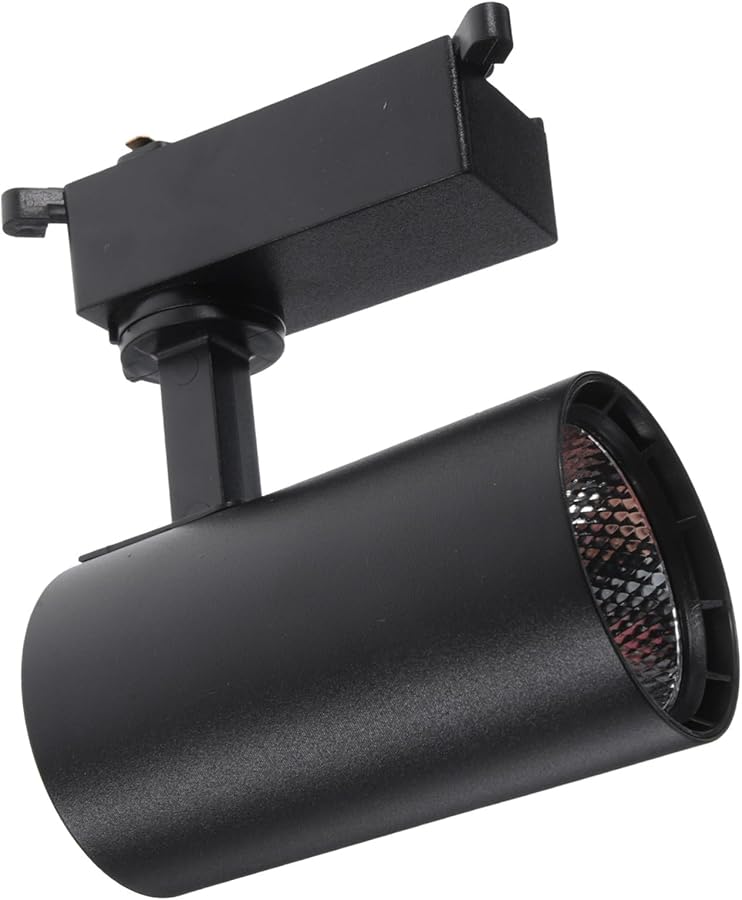 Jojofuny 12W LED Track Lighting Aluminum Spotlight Warm Light For Room Showcase Wall Art - Image 1