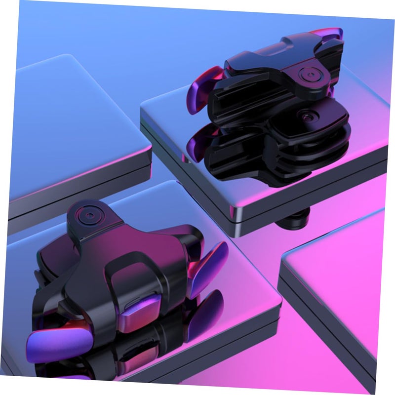 Metal Mobile Game Trigger Handle Easy Install Phone Gaming Accessory 1 Pair - Image 3