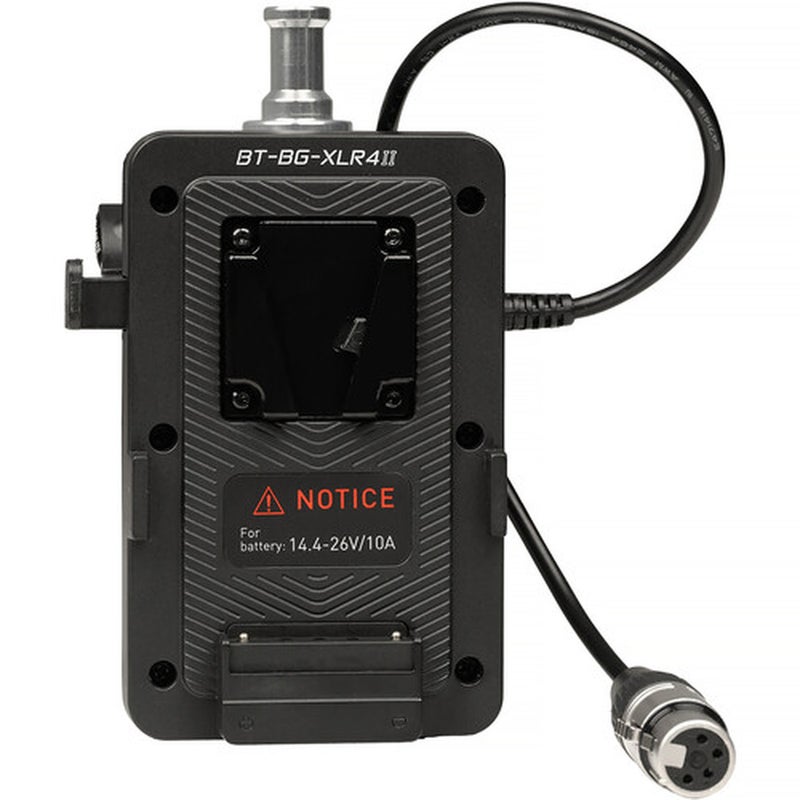 Nanlite BT-BG-XLR4II V-Mount Battery Grip with 4-Pin XLR Connector - Image 3