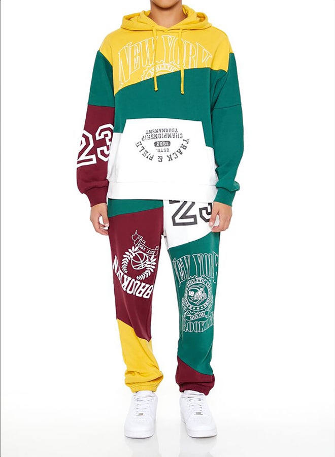 FOREVER 21 Colorblock New York Hoodie  - Image 2