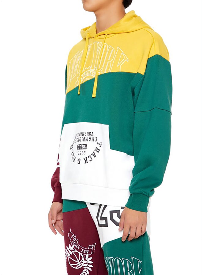 FOREVER 21 Colorblock New York Hoodie  - Image 3