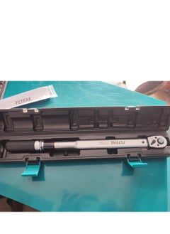 TOTAL Total Torque Wrench 1/2" 40-200N.m (THPTW200N2) – High Precision Adjustable Torque Wrench for Automotive & DIY Projects, Cr-V + Cr-Mo Construction, ±4% Tolerance, 500mm Length, Packed in BMC Case  - Image 4