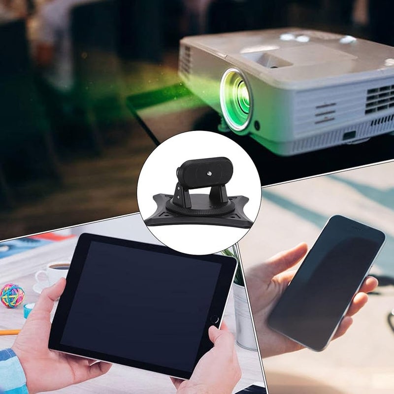 Black Desktop Projector Stand 360 Degree Adjustable Projector Mount for Home Workplace - Image 5