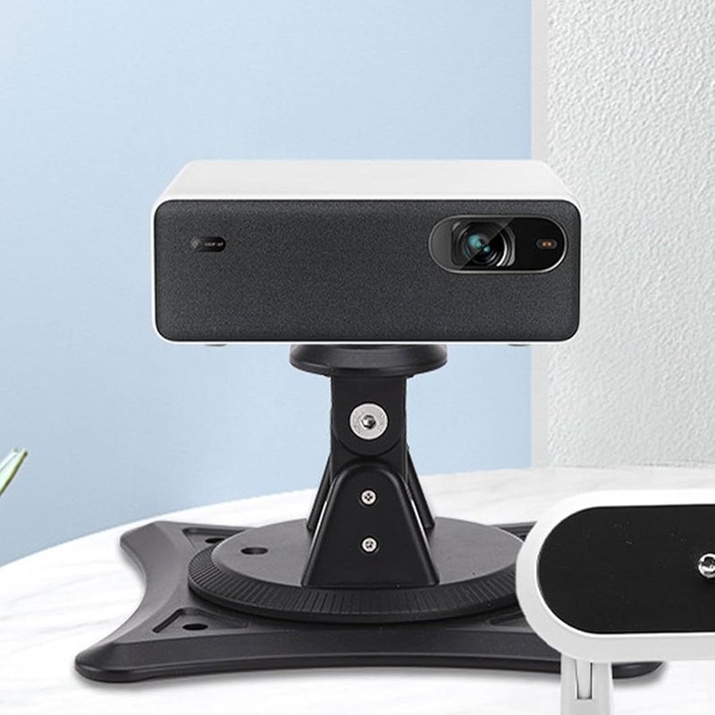 Black Desktop Projector Stand 360 Degree Adjustable Projector Mount for Home Workplace - Image 3
