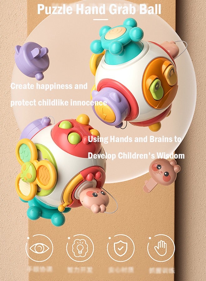 Children's Portable Fun Hand Grasping Ball Toys Exercise Children's Hand Strength And Mastery Of Life Skills  - Image 3