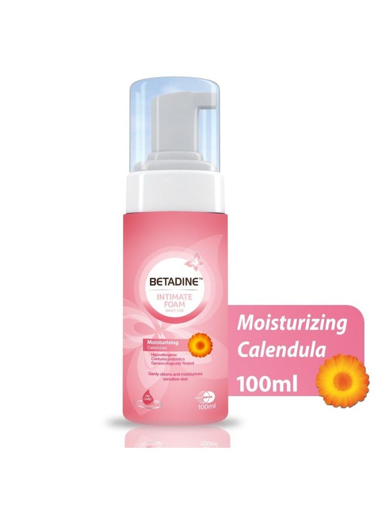 بيتادين غسول رغوة للمناطق الحساسة المرطبة بخلاصة الآذريون - 100 مل - Image 1