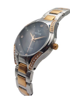 Victor Women Analog Quartz Stainless Steel Band Watch V1514 - 30mm  - Image 2