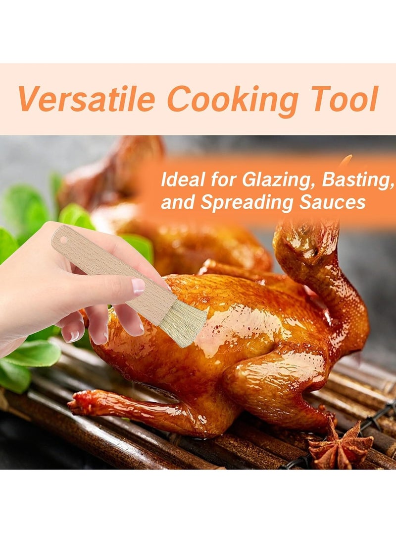 أوزيغالور مسواك الخبز للخبز بعصا الخشب الطبيعي، مسواك الطعام للطهي، أدوات المطبخ الصلبة - Image 5