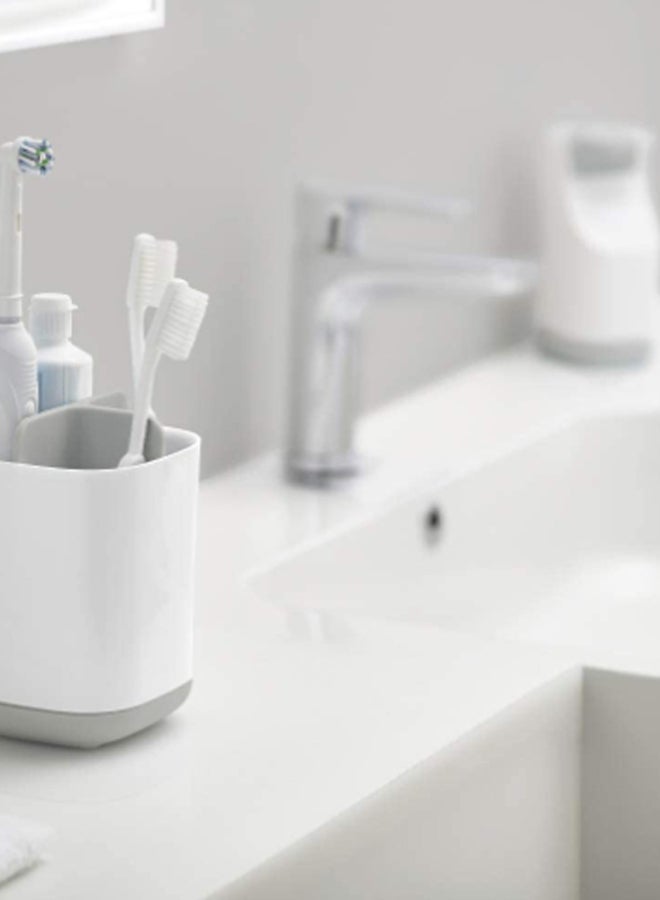 Toothbrush Holder White/Grey - Image 4