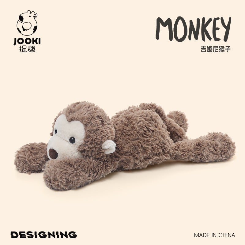 Zhuoqu Jiminy Monkey Plush Toy, Super Soft Stuffed Animal Doll, Birthday Gift - Image 2