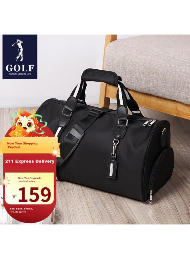 Golf Travel Bag, Men's Casual Sports Fitness Bag, Separate Shoe Compartment, Crossbody Business Bag, Handheld Travel Bag, Luggage Bag - Image 1