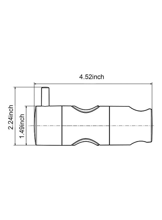 NIBEMINENT Adjustable Shower Head Holder Silver 4.52x2.24inch - Image 5