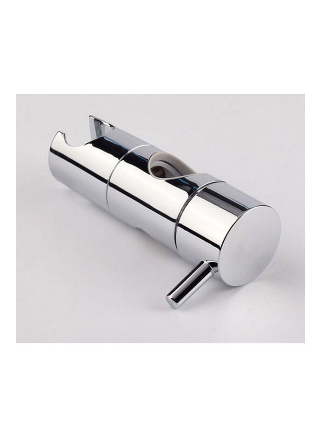 NIBEMINENT Adjustable Shower Head Holder Silver 4.52x2.24inch - Image 2