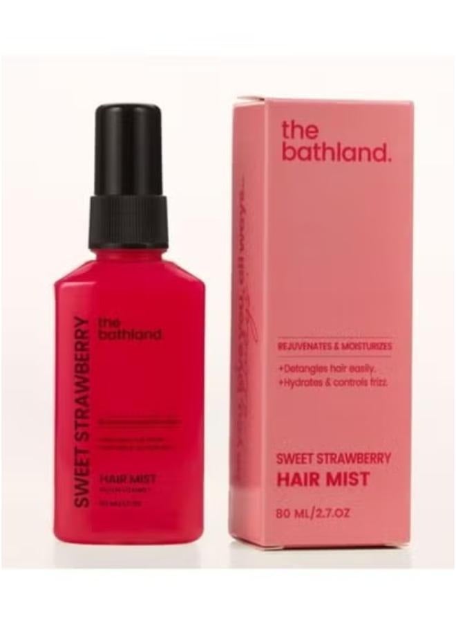 ذا باث لاند معطر للشعر بالفراولة - 80 مل - Image 1