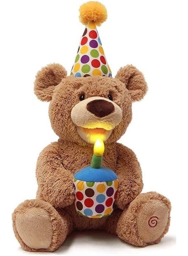 GUND دب عيد ميلاد غوند السعيد 17 بوصة متحرك - Image 2