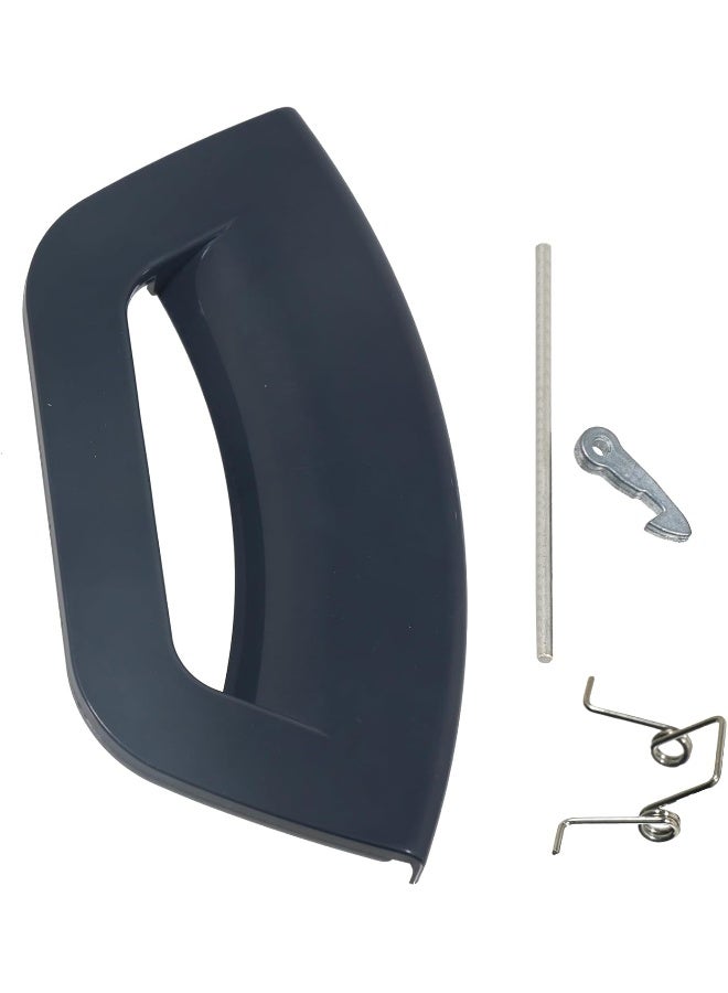 Spares2go طقم مقبض باب جرافيت Spares2go لغسالة هوت بوينت - Image 1