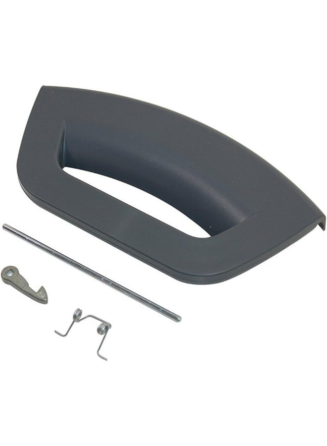 Spares2go طقم مقبض باب جرافيت Spares2go لغسالة هوت بوينت - Image 4