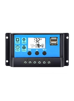 Universal Solar Panel Controller Battery Charge Regulator 12V/24V Auto With Dual USB for DIY
