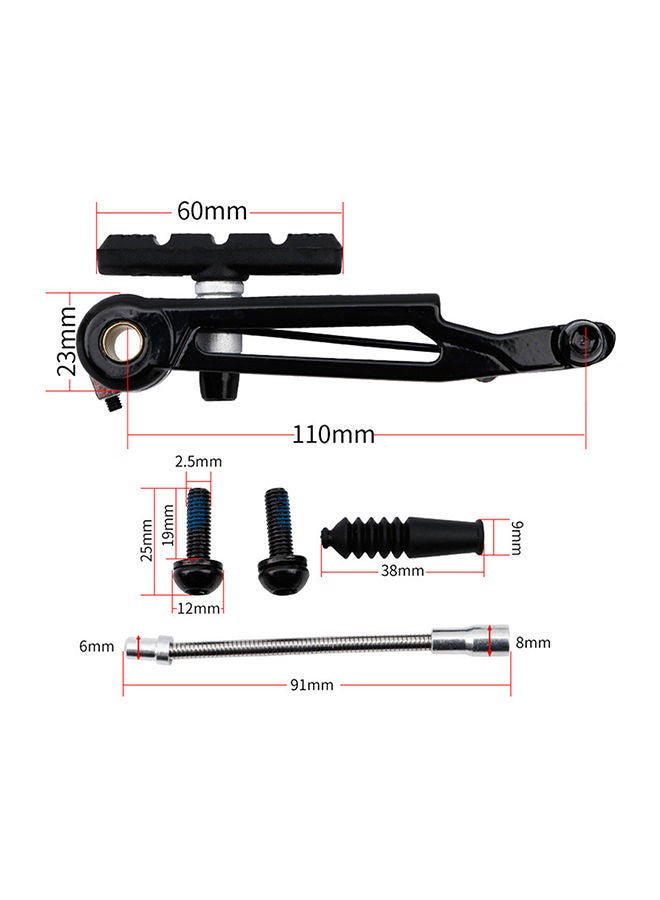 نيبمينينت فرجار فرامل على شكل حرف V للدراجة القابلة للطي طراز 415 مقاس 110 مم - Image 3