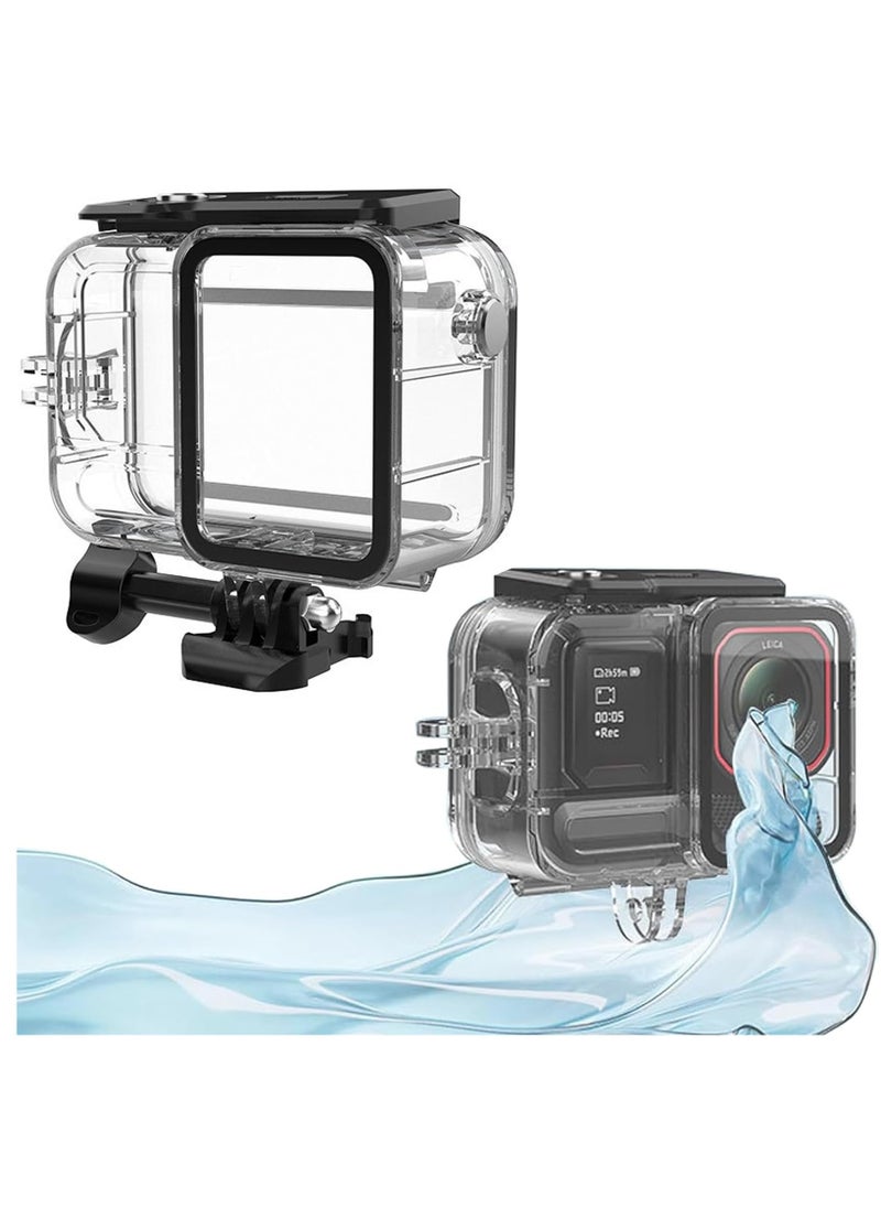 Generic Waterproof Housing Case for Insta360 Ace Pro 2, Diving Case, Protective Cover, Underwater Photography Housing for Diving, Snorkeling 45M Underwater Protector Shell Accessories  - Image 1