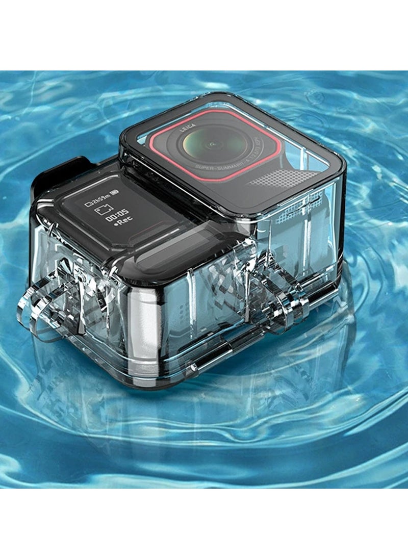 Generic Waterproof Housing Case for Insta360 Ace Pro 2, Diving Case, Protective Cover, Underwater Photography Housing for Diving, Snorkeling 45M Underwater Protector Shell Accessories  - Image 3