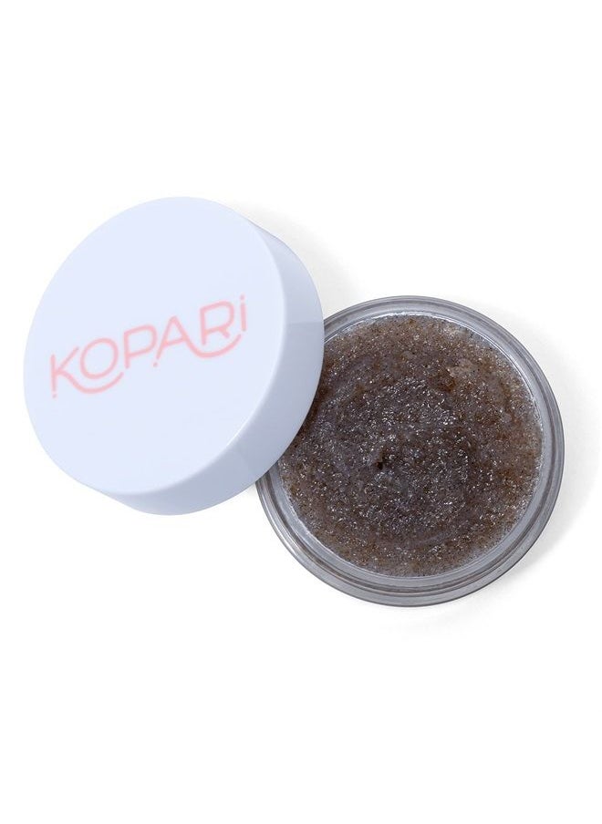 Kopari Coconut Lip Scrubby | Removes Dry Skin For Soft Lips | Volcanic Sand, Brown Sugar & Crushed Coconut Shells Hydrate Exfoliating Lip Scrub Exfoliator Moisturizer Organic Coconut Oil Vanilla Vegan  - Image 2