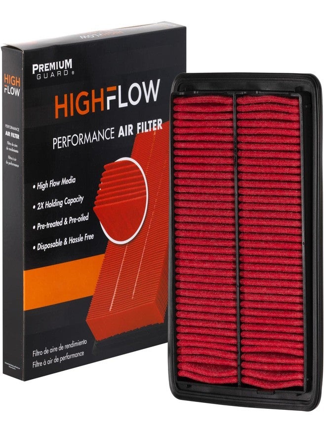 Premium Guard HIGHFLOW PA99032X, High Performance, Pre-Oiled Disposable Engine Air Filter | Fits 2021-14 Nissan Rogue, 2022-17 Rogue Sport, 2022-18 X-Trail, 2022-17 Qashqai, 2021-18 Renault Koleos - Image 1
