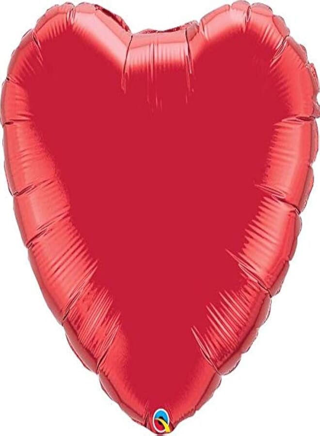 36 Inch Red Heart Foil Balloon