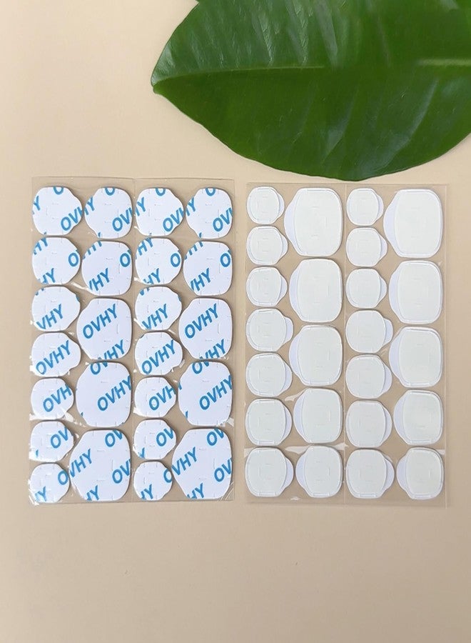 YUNEEHA Nail Adhesive Tabs, Sticky Tabs for Nails, Strong Nail Glue for Press On Nails, Waterproof Stickers (pro Version 10 Sheets) - Image 1