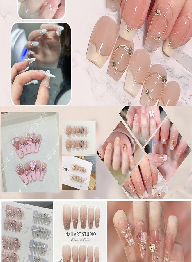 YUNEEHA Nail Adhesive Tabs, Sticky Tabs for Nails, Strong Nail Glue for Press On Nails, Waterproof Stickers (pro Version 10 Sheets) - Image 5